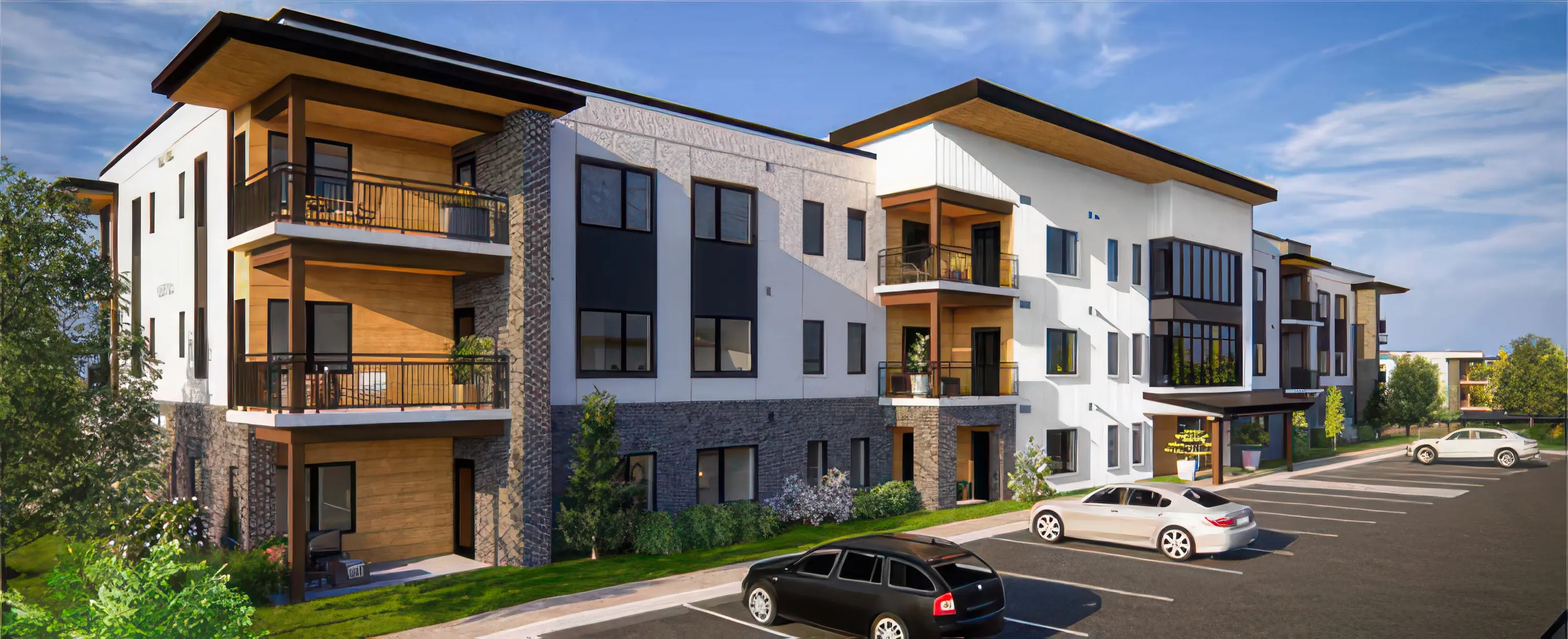 Rendering of Fellowship suites