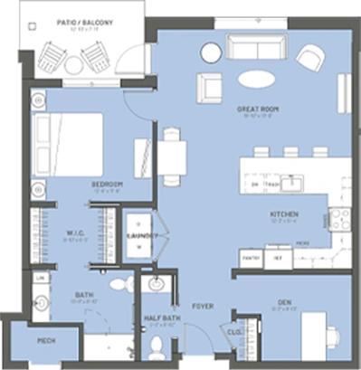 Blessing floorplan